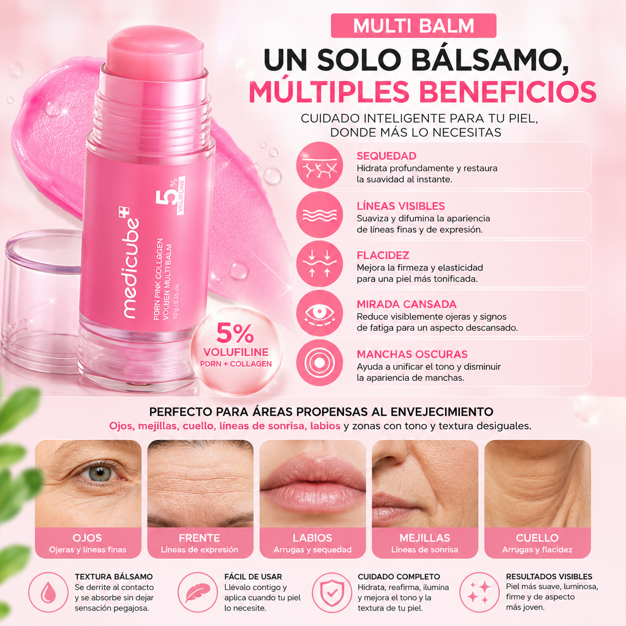 MediCube™ PDRN Pink Collagen Lip Balm